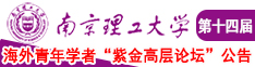 大鸡巴日逼视频真好看南京理工大学第十四届海外青年学者紫金论坛诚邀海内外英才！